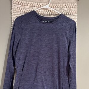 REI Women's Long Sleeve Tee - Heathered Blue